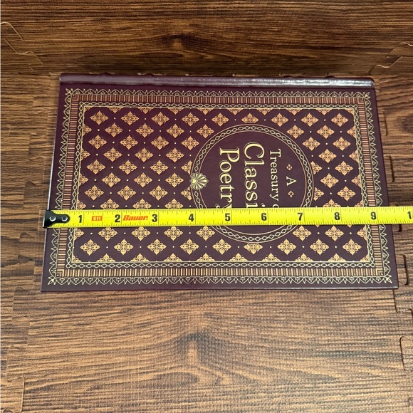 A Treasury of Classic Poetry Leather Bound By Barnes & Noble 2014 - NWOT - Picture 7 of 8